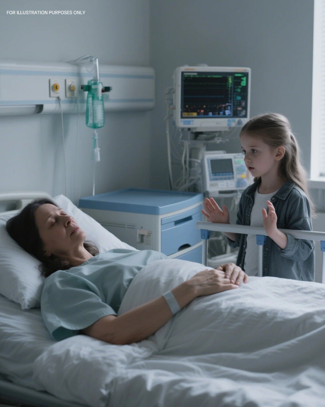 The Wife Who Had Very Little Time Left To Live Was Visited In Her